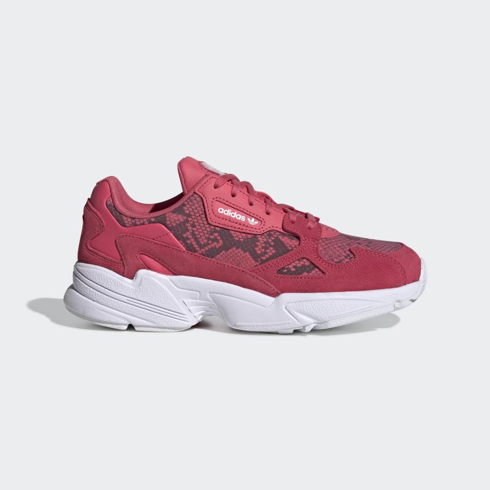 Originals Adidas Falcon Dama Romania - Roz/Albi FV4481